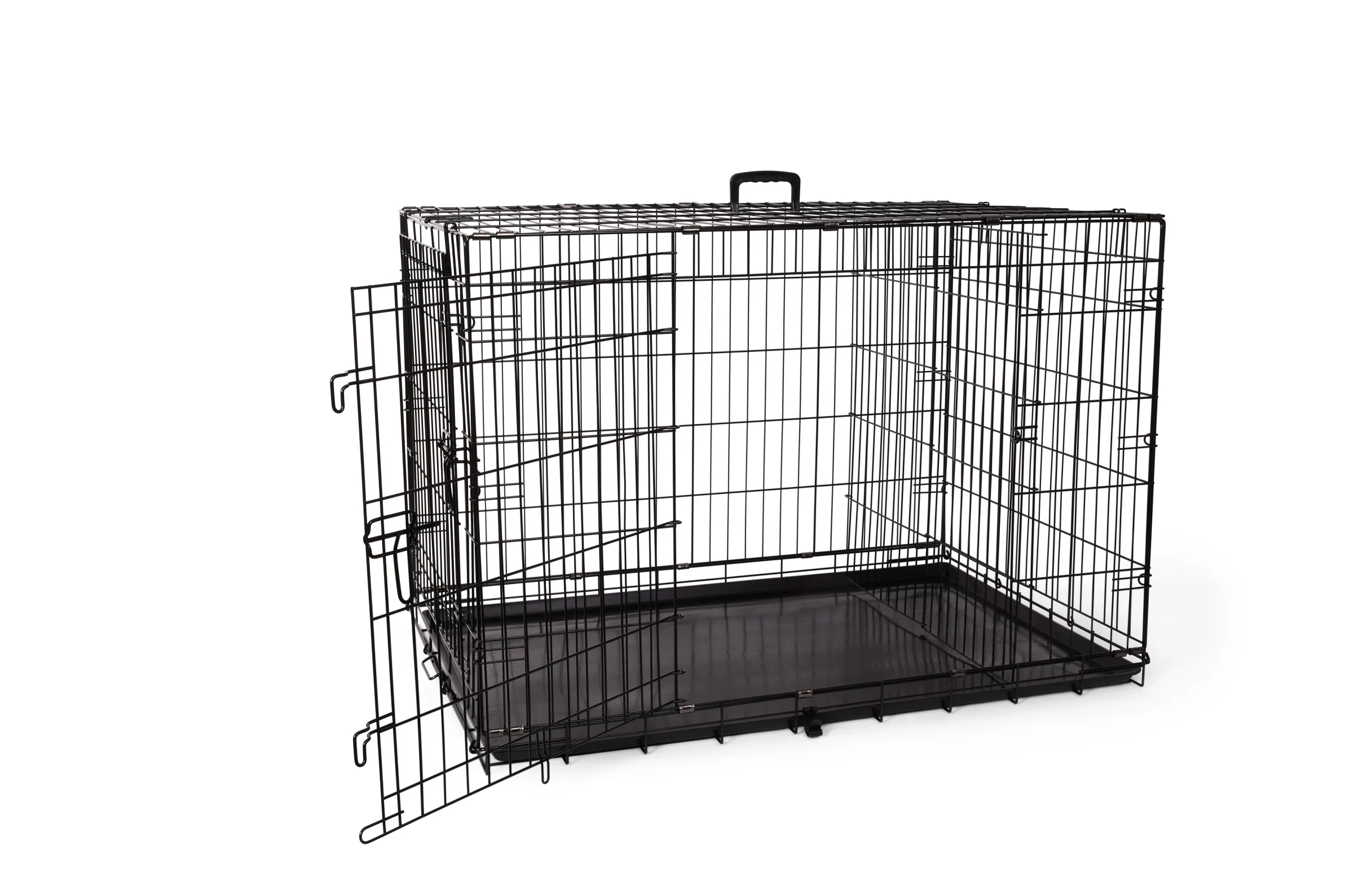 Bud'Z Cage Deluxe 2 Portes Avec Séparateur Et Plateau De Plastique 42"X27"X29" / 107X71X76Cm (42") – Image 4
