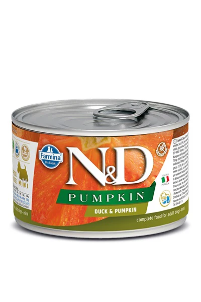 Farmina N&D Citrouille Sans Grains Chien Conserves Canard Mini