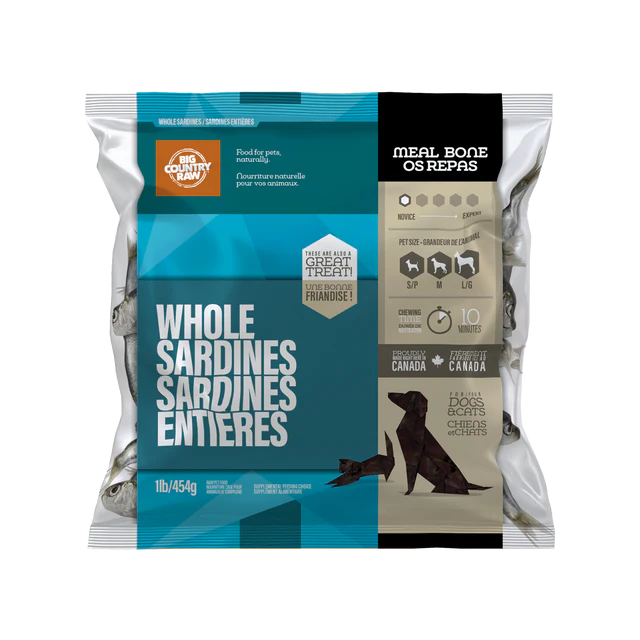 Big Country Raw Chien Sardines