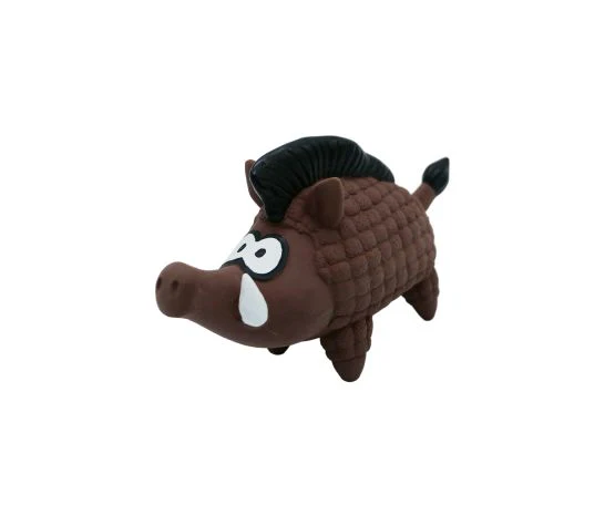 Bud'Z Jouet En Latex Avec "Squeaker" Pour Chien Phacochère Sauvage 15Cm